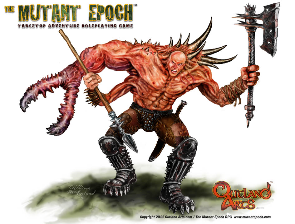 The Mutant Epoch Gallery 7 Game Art And Illustration From The Tme Hub Rules Book 3086